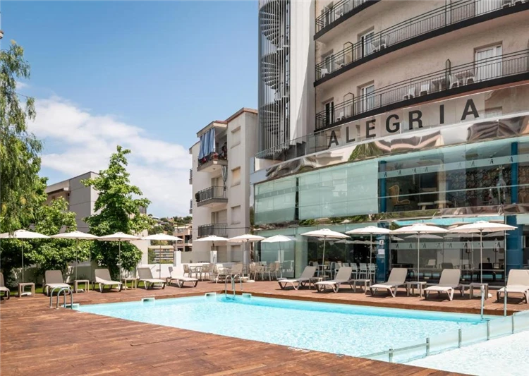 Exteriér hotelu Alegria Sun Village v Lloret de Mar | Lloret de Mar / Hotel Alegria Sun Village