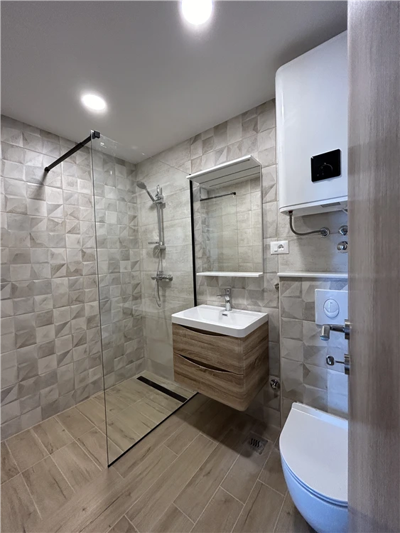 Koupelna apartmánu Bilo 2+2 č. 5, Dalmatina Tučepi | Tučepi / Apartmánový dům Dalmatina