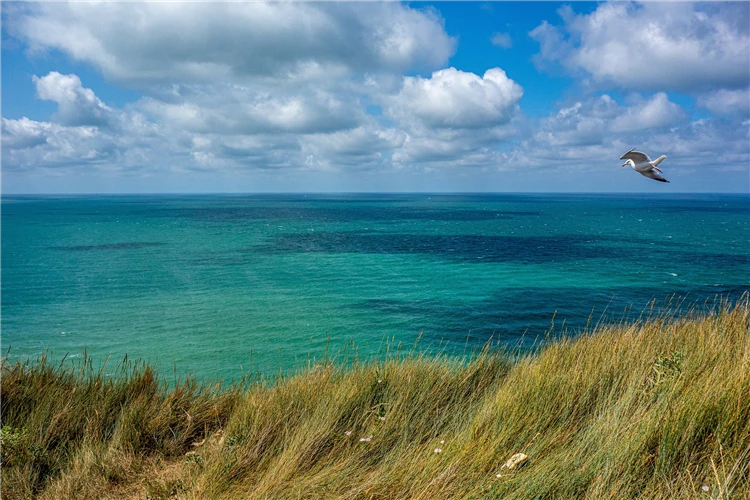 Typická francouzská vesnička nebo přístav v Bretani | Pohlednice z Bretaně a Normandie s koupáním a výletem na ostrov Jersey