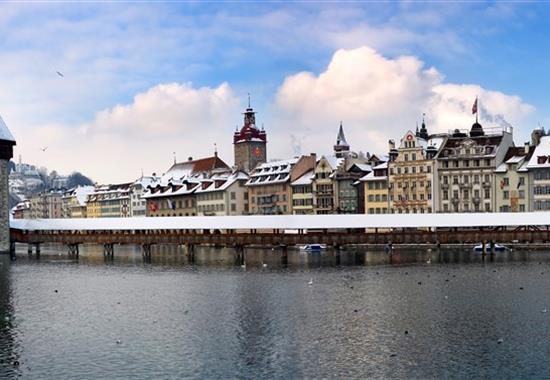 Lucern a trhy na hoře Pilatus - Švýcarsko