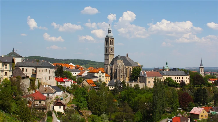 Gotická věž chrámu sv. Barbory v Kutné Hoře | Kutná Hora, Kačina a Žleby