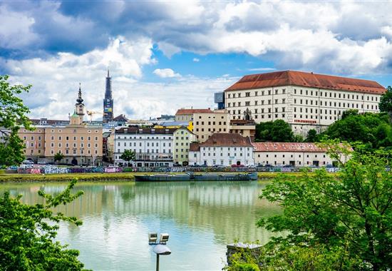 Historický Linec a barokní klenot St. Florian - Rakousko