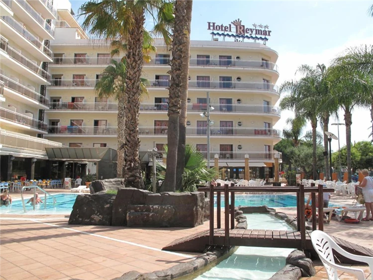 Areál hotelu Reymar s tropickou zelení | Malgrat de Mar / Hotel Reymar