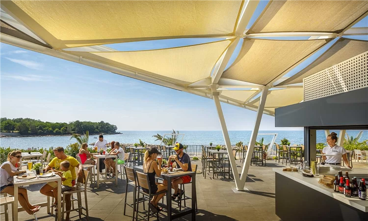 Pohled na areál Aminess Maravea Camping Resort | Novigrad / Aminess Maravea Camping Resort