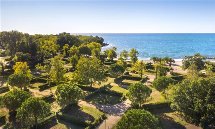 Celkový pohled na areál kempu Aminess Maravea v Novigrádu | Novigrad / Aminess Maravea Camping Resort