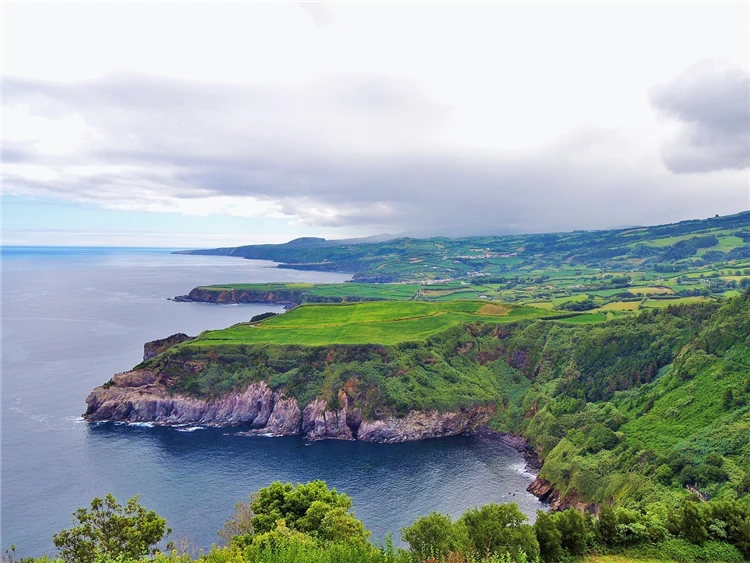 Malebná příroda ostrova Sao Miguel na Azorech | Azorské ostrovy São Miguel a Santa Maria