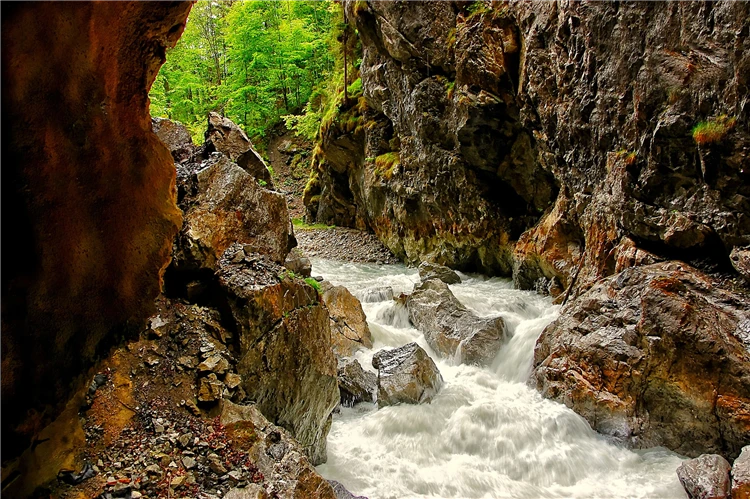 Partnachklamm – divoká soutěska u Garmisch-Partenkirchenu | Krajinou alpských vrcholů a jezer Rakouska, Německa a Švýcarska