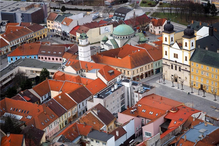 Malebné historické centrum slovenského města | Poklady Banské Štiavnice a okolí