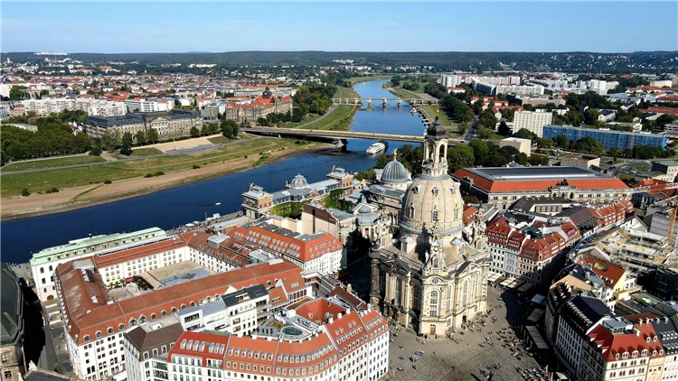Frauenkirche v Drážďanech – ikonická kupole kostela | Drážďany, Berlín a německé "Versailles"