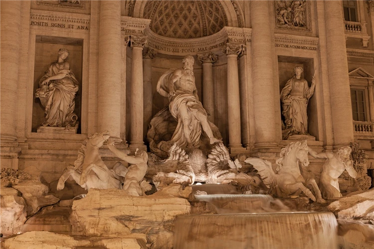 Fontána di Trevi – oblíbená turistická atrakce Říma | Všechny tváře Říma s odpočinkem v lázních