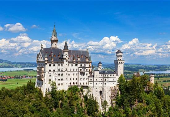 Bavorské zámky Ludvíka II. a alpská metropole Innsbruck - Rakousko