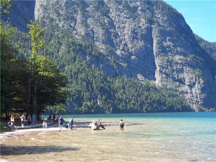Panoramatický výhled na alpskou krajinu v Rakousku | Hitlerovo Orlí hnízdo, Hallstatt a Berchtesgaden