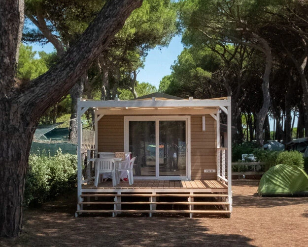 Argentario Village – lodge comfort s terasou a posezením | Albinia / Argentario Camping Village