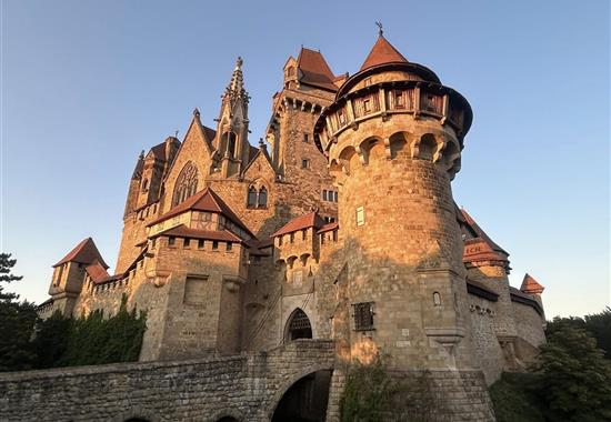 Zahrádkářský veletrh v Tullnu a hrad Kreuzenstein - Rakousko