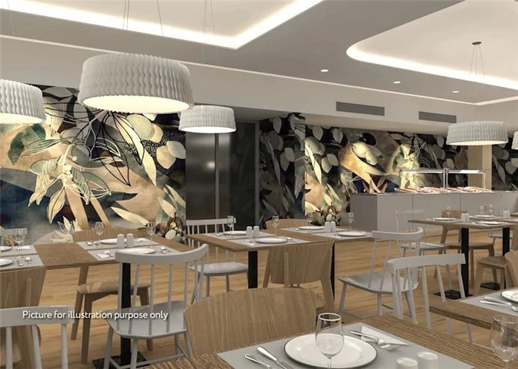 Restaurace Hotelu Delfin v Poreči – interiér | Poreč / Hotel Delfin