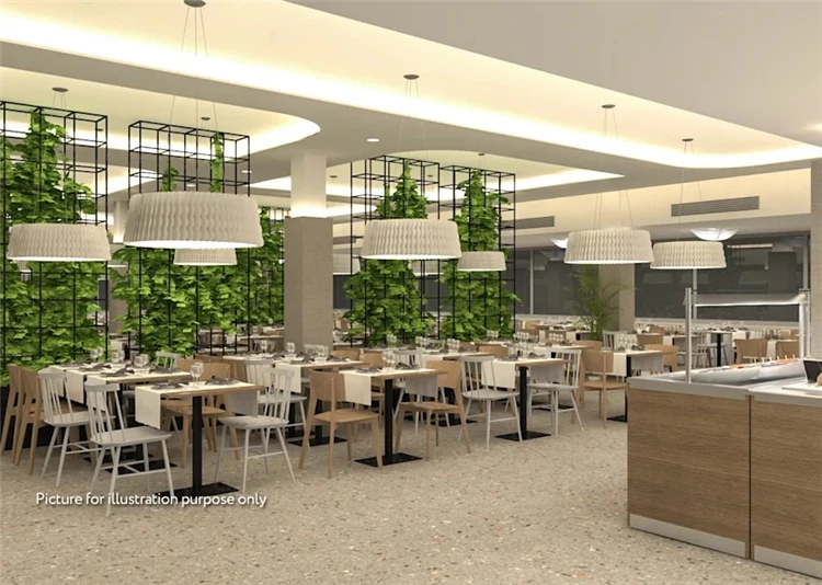 Jídelna restaurace Hotelu Delfin v Poreči | Poreč / Hotel Delfin