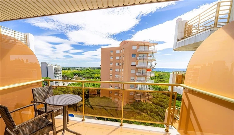 Balkon pokoje s výhledem, Hotel Blaumar | Blanes / Hotel Blaumar