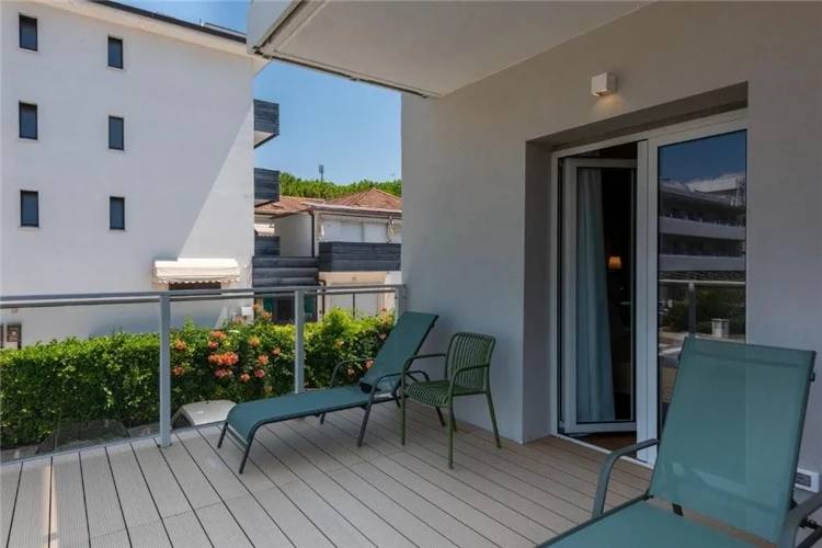 Zahrada a relaxační zóna hotelu Al Ponte | Lignano / Hotel Al Ponte