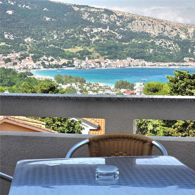 Apartmán s výhledem na moře v Naranča Baška | Baška / Apartmánový dům Naranča