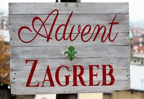 Pohlednice z adventního Záhřebu a Lublaně - Slovinsko