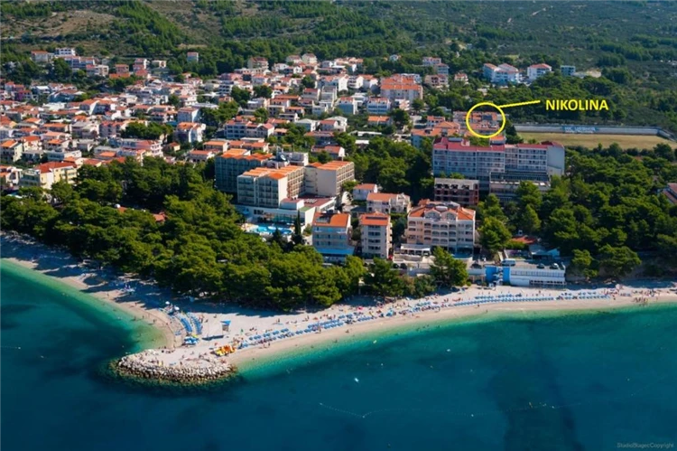 Nikolina v Baška Vodě – okolní krajina nebo příroda | Baška Voda / Apartmánový dům Nikolina/Růža