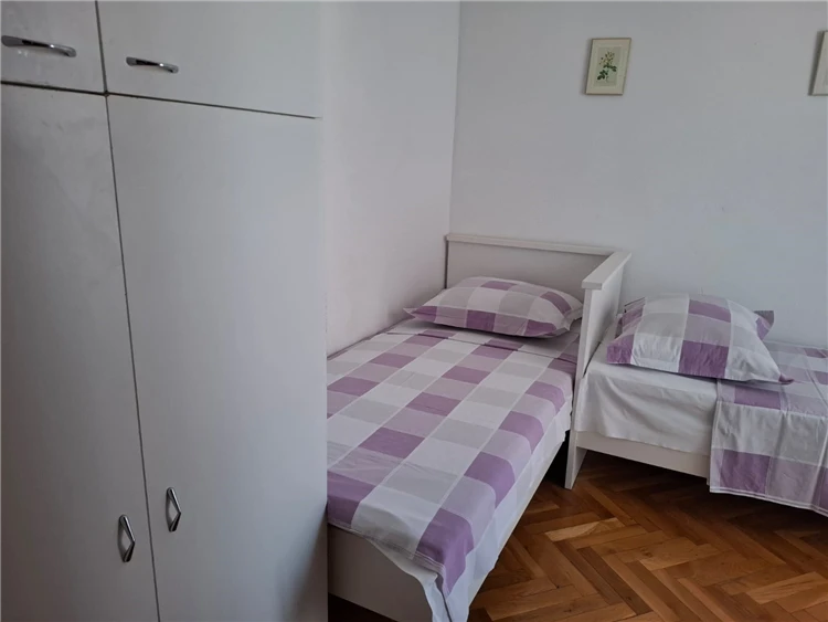 Interiér apartmánu Cvitanović – obývací část | Baška Voda / Apartmánový dům Cvitanović