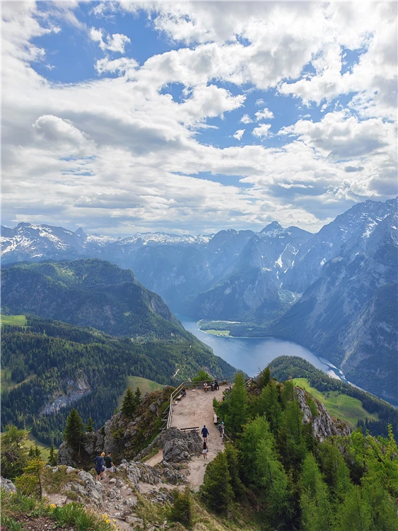 Orlí hnízdo, alpská jezera a Berchtesgaden