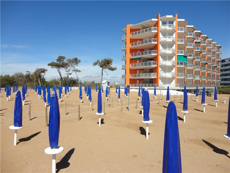 Residence Condor – venkovní prostory nebo bazén | Caorle - Porto Santa Margherita / Residence Condor