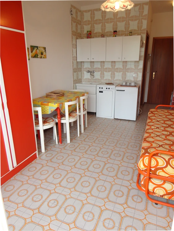 Ložnice s lůžky v apartmánu Residence Ghirlandina | Caorle - Porto Santa Margherita / Residence Ghirlandina