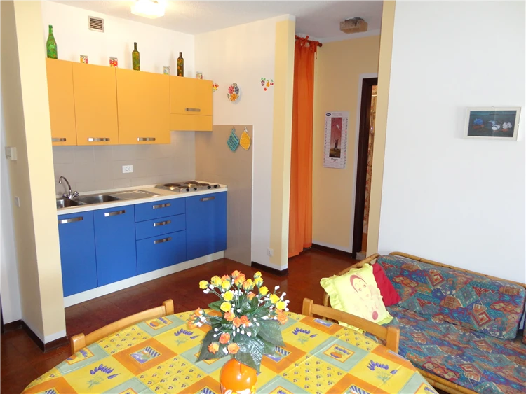 Obývací část apartmánu v Residence Holiday | Caorle - Porto Santa Margherita / Residence Holiday