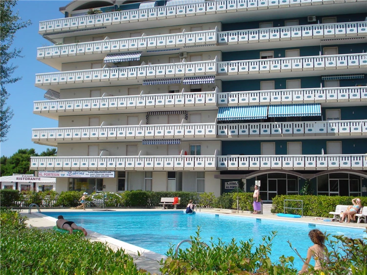Residence Portesin – celkový pohled na areál v Caorle | Caorle - Porto Santa Margherita / Residence Portesin