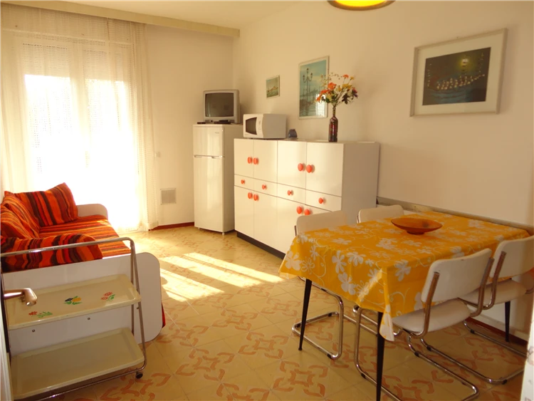 Apartmán 19b v Residence Portesin – obývací pokoj | Caorle - Porto Santa Margherita / Residence Portesin