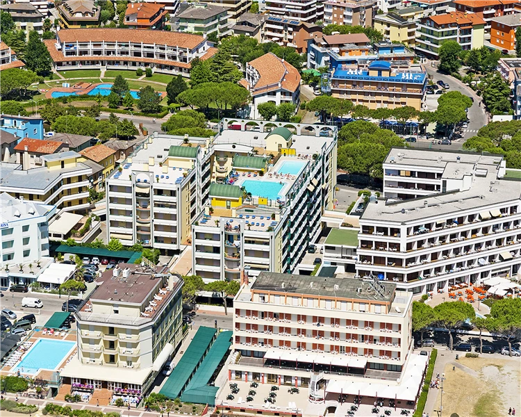 Obývací pokoj apartmánu v Residence Cristoforo Colombo | Caorle / Residence Cristoforo Colombo