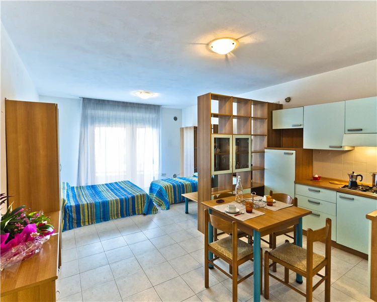 Venkovní terasa Residence Cristoforo Colombo, Caorle | Caorle / Residence Cristoforo Colombo