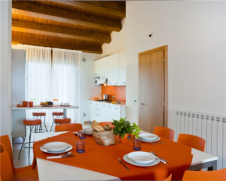 Kuchyňský kout apartmánu v Residence Roberta | Caorle / Residence Roberta