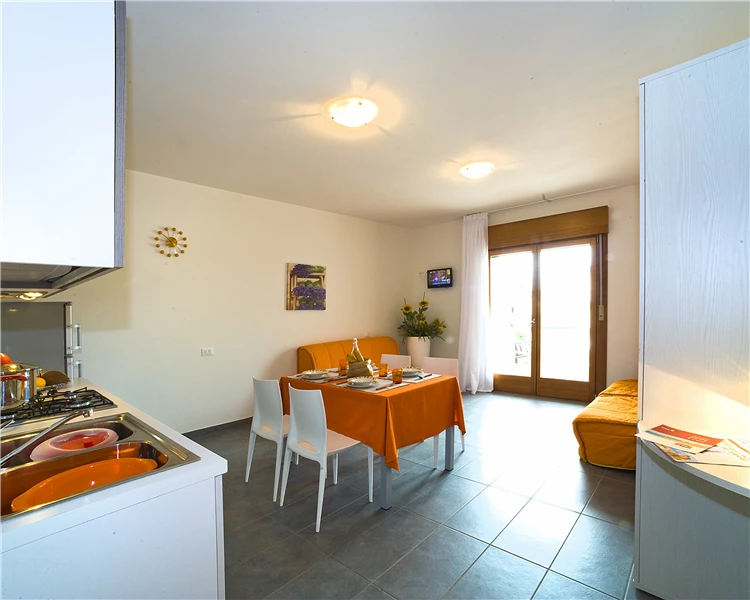 Pohled na areál rezidence Gran Mado z ptačí perspektivy | Caorle / Residence Galleria Gran Mado