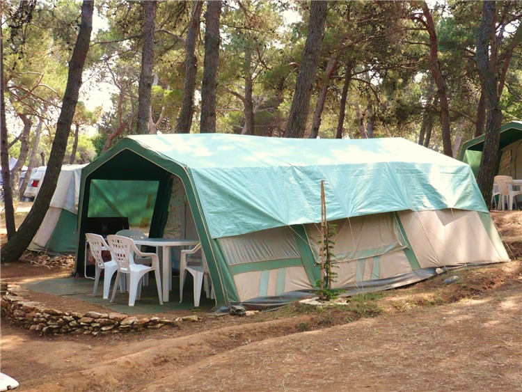 Kemp Stupice Premantura – pohled na parcely | Premantura / Kemp Stupice