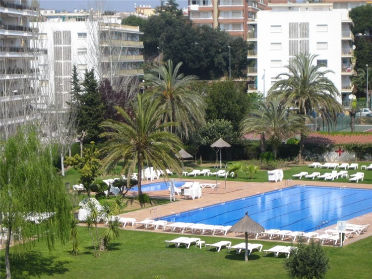 Pohled na bazény hotelu Surf Mar | Lloret de Mar / Hotel Surf Mar
