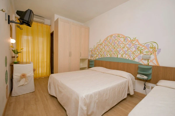 Junior pokoj hotelu Mocambo s postelemi | San Benedetto del Tronto / Hotel Mocambo