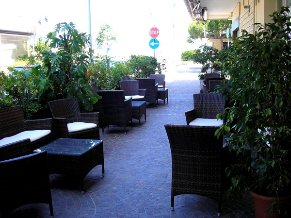 Hotelová terasa nebo společenské prostory, Playa Rimini | Rimini / Hotel Playa