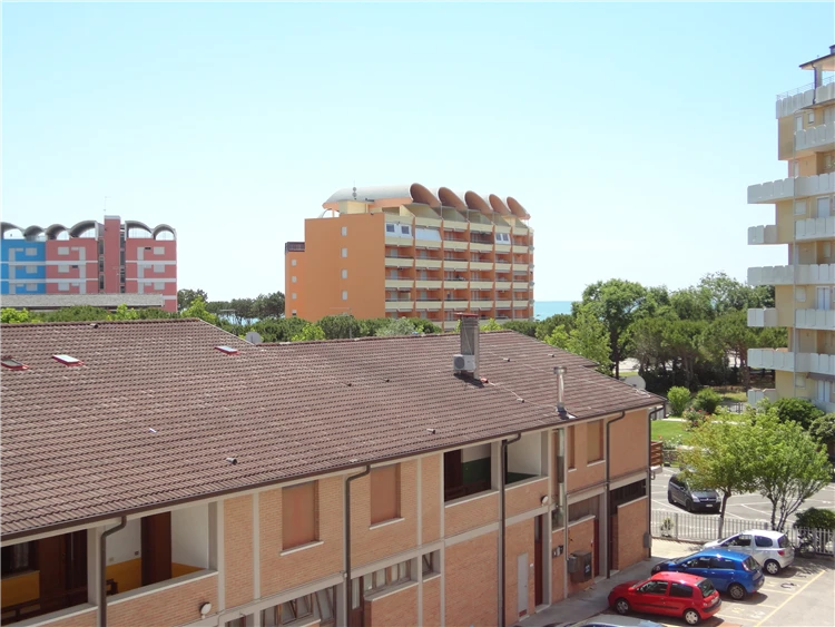Soggiorno Adriatico – ložnice apartmánu s postelemi | Caorle - Porto Santa Margherita / Residence Soggiorno Adriatico