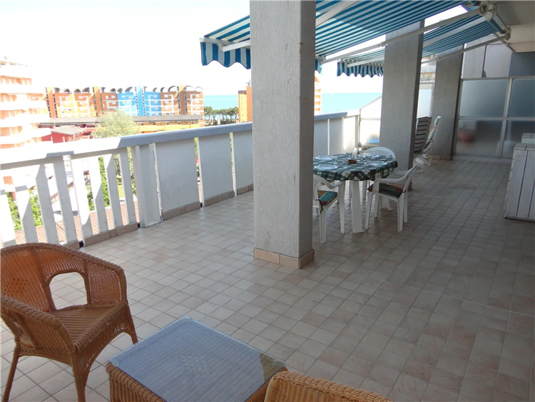 Soggiorno Adriatico – obývací pokoj apartmánu | Caorle - Porto Santa Margherita / Residence Soggiorno Adriatico