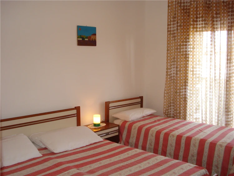 Soggiorno Adriatico – pohled na areál s zelení | Caorle - Porto Santa Margherita / Residence Soggiorno Adriatico