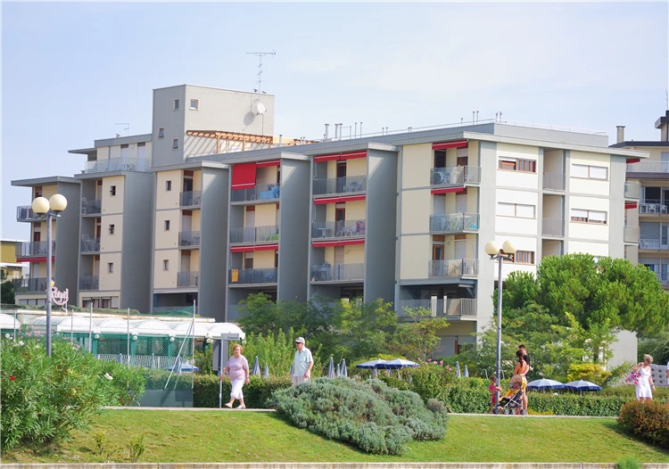 Residence Laguna Grande v Bibione – pohled na areál | Bibione / Residence Laguna Grande