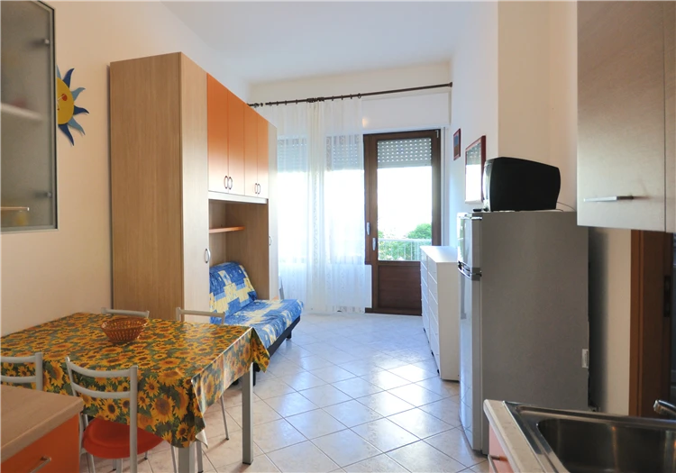 Obývací pokoj apartmánu Laguna Grande v Bibione | Bibione / Residence Laguna Grande