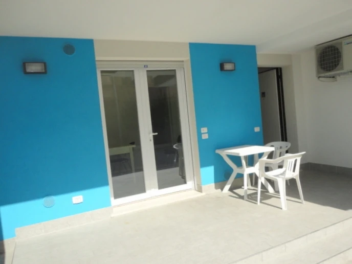 Venkovní patio u Villa Lucchese v Lignanu | Lignano / Villa Lucchese