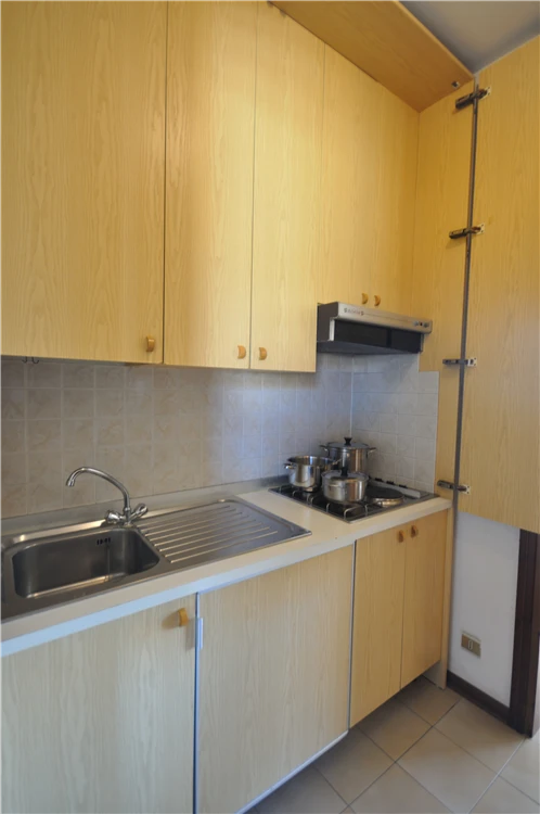 Kuchyňský kout apartmánu typu A v Residence Scorpios | Bibione / Residence Scorpios