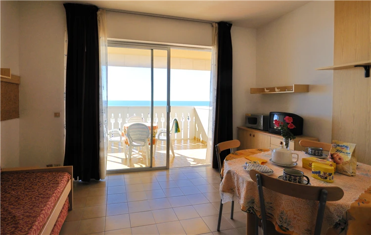 Apartmán typu A3 – obývací pokoj v Residence Scorpios | Bibione / Residence Scorpios
