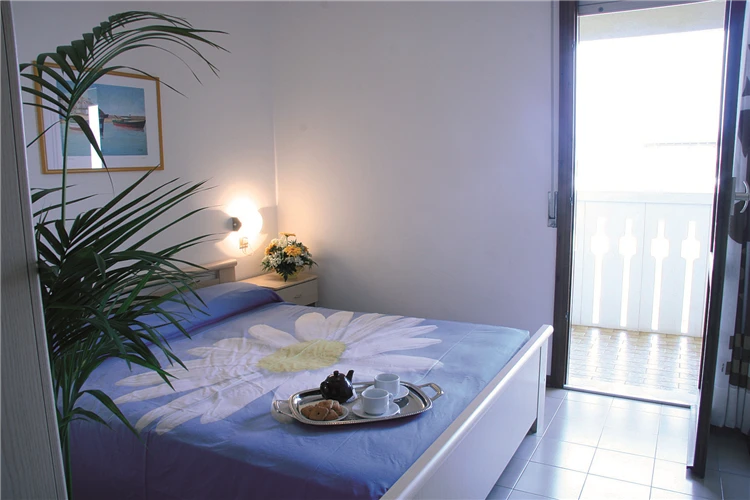 Ložnice apartmánu typu C v Residence Scorpios | Bibione / Residence Scorpios