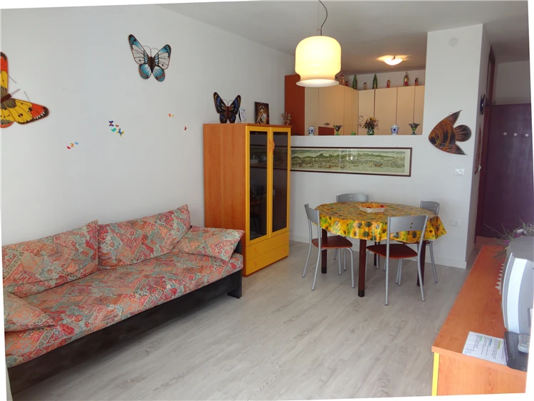 Apartmán č. 2/8 v Residence Miramare – obývací pokoj | Caorle - Porto Santa Margherita / Residence Miramare